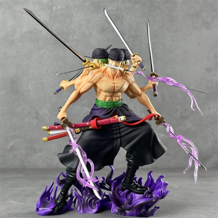 One Piece Nine Swords Zoro, Ashura Three Heads and Six Arms, Yanma Zoro Ornaments Wholesale - Image 3