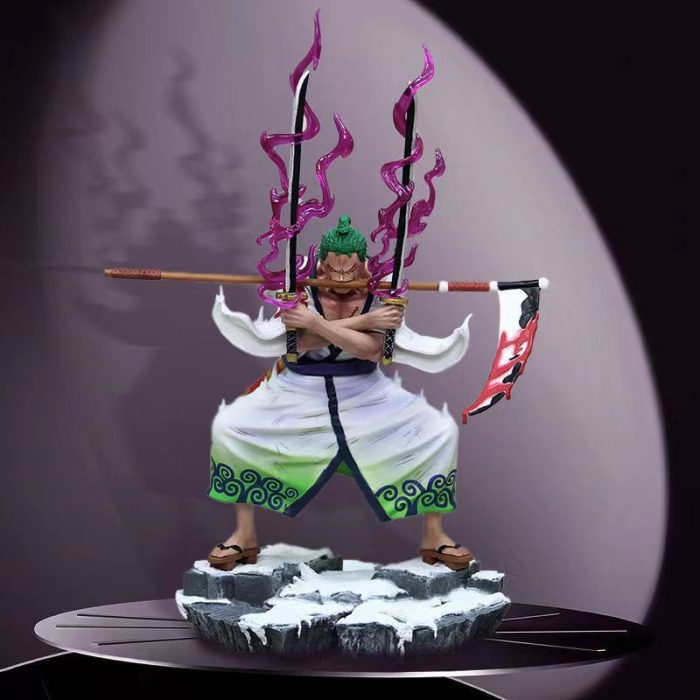 One Piece Zoro GK Purgatory Demon Slash and the Country of Three Swords Flow Ornaments Wholesale - Image 4