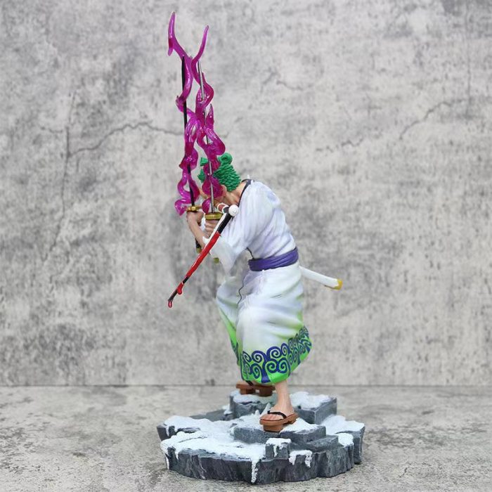 One Piece Zoro GK Purgatory Demon Slash and the Country of Three Swords Flow Ornaments Wholesale - Image 6