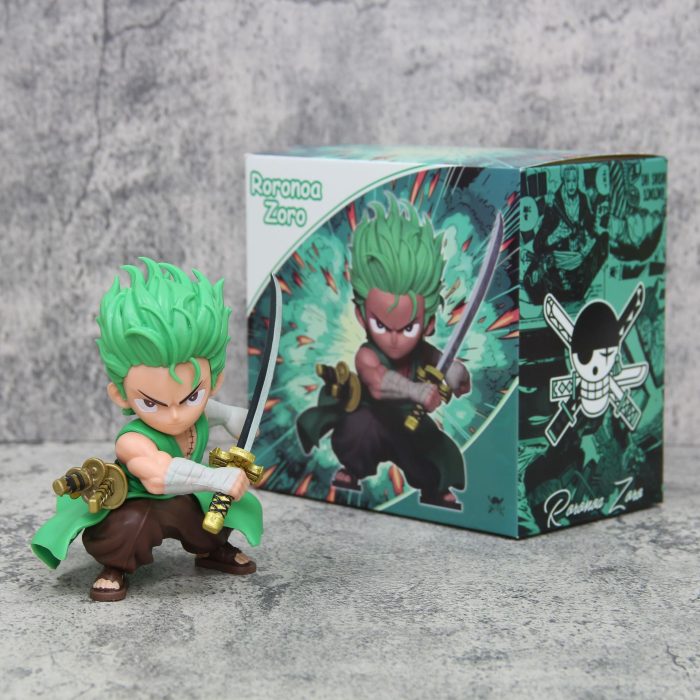 One Piece surrounding Zoro Q version doll ornaments GK hand-made trendy toys wholesale