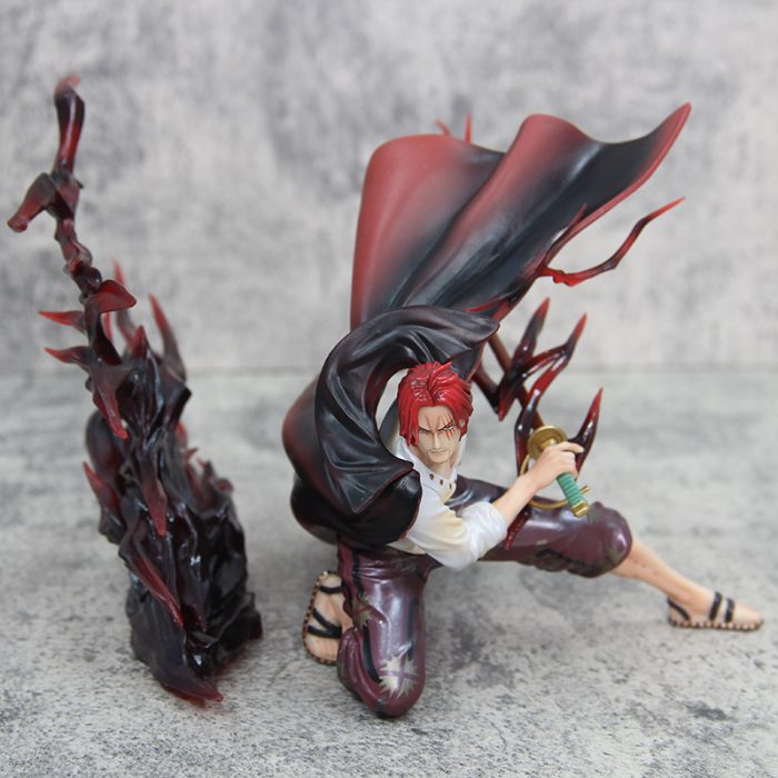 One Piece Four Emperors IU squatting red-haired Shanks hand-made domineering domineering ornaments - Image 7