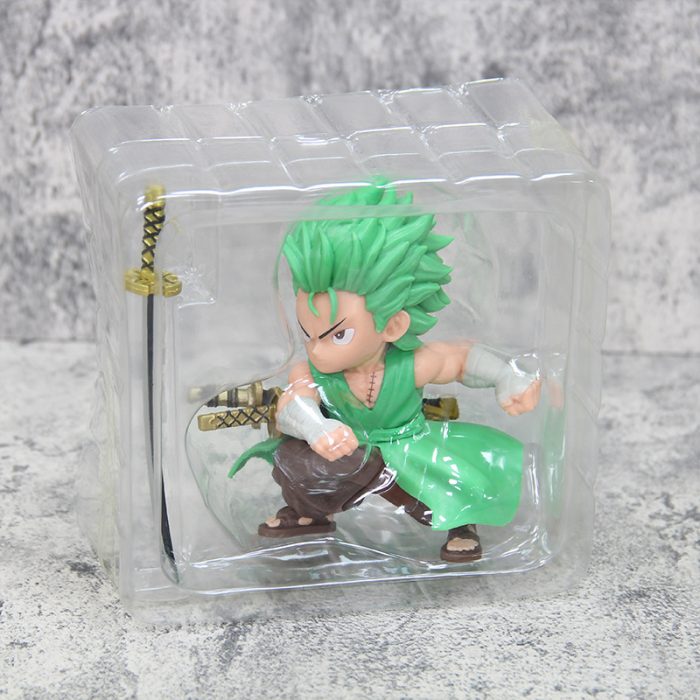 One Piece surrounding Zoro Q version doll ornaments GK hand-made trendy toys wholesale - Image 3