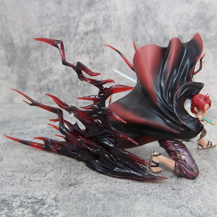 One Piece Four Emperors IU squatting red-haired Shanks hand-made domineering domineering ornaments - Image 5