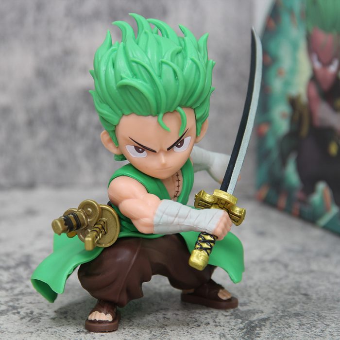 One Piece surrounding Zoro Q version doll ornaments GK hand-made trendy toys wholesale - Image 6