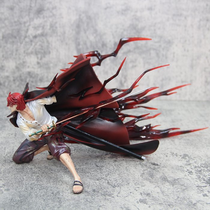 One Piece Four Emperors IU squatting red-haired Shanks hand-made domineering domineering ornaments - Image 6