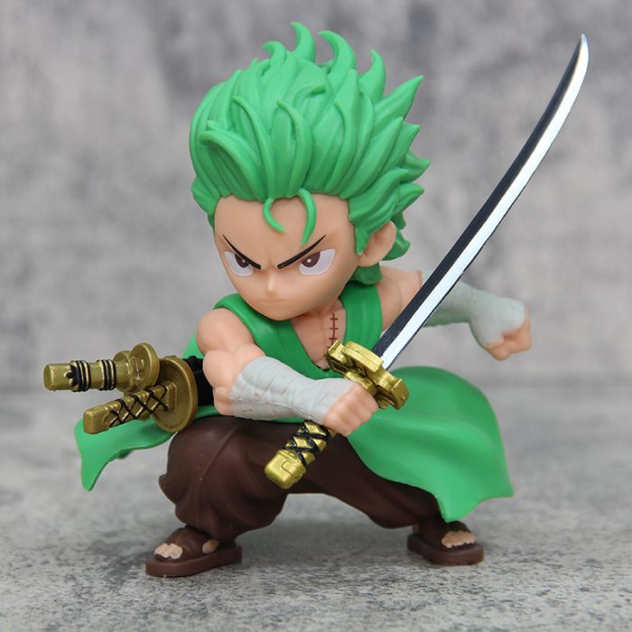 One Piece surrounding Zoro Q version doll ornaments GK hand-made trendy toys wholesale - Image 7