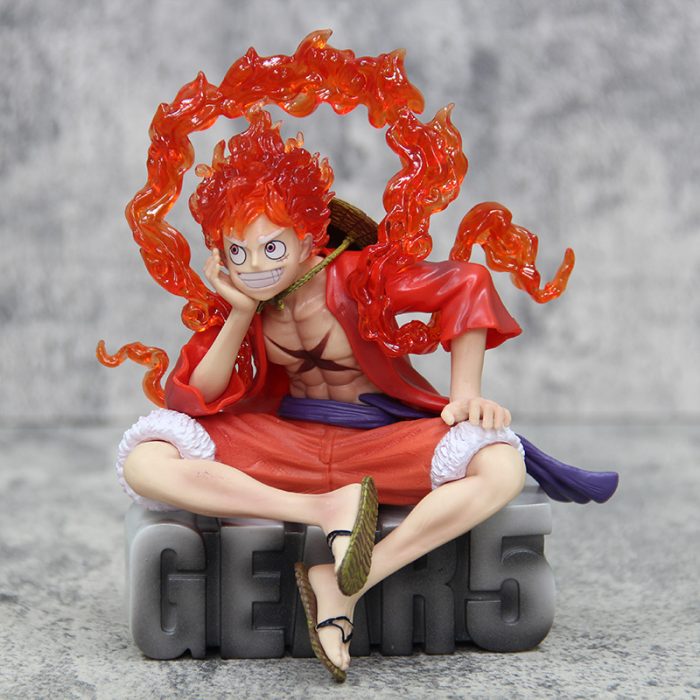 One Piece series figure GK fifth gear sun god G5 sitting Nika Luffy - Image 3