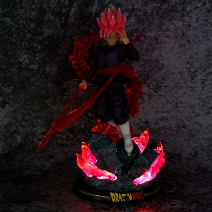 Dragon Ball Dragon Ball Series Saiyan Pink Goku Glowing Figure - Image 3