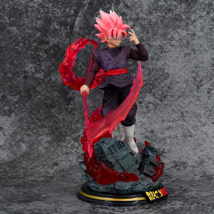 Dragon Ball Dragon Ball Series Saiyan Pink Goku Glowing Figure - Image 4