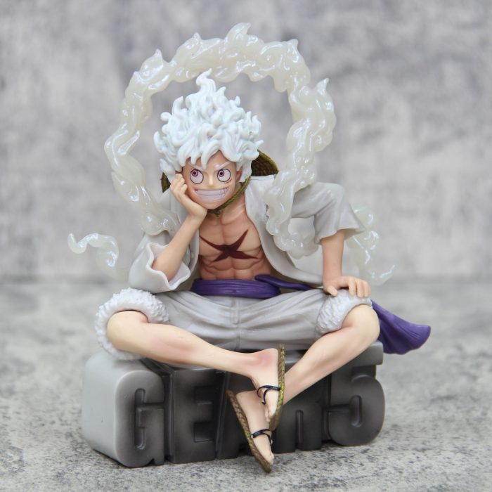 One Piece series figure GK fifth gear sun god G5 sitting Nika Luffy - Image 4