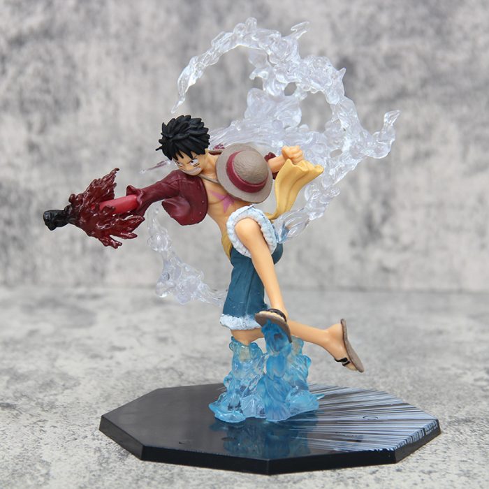 One Piece Overlord Luffy Figure Straw Hat Boy Monkey D Luffy Anime Box Model - Image 3