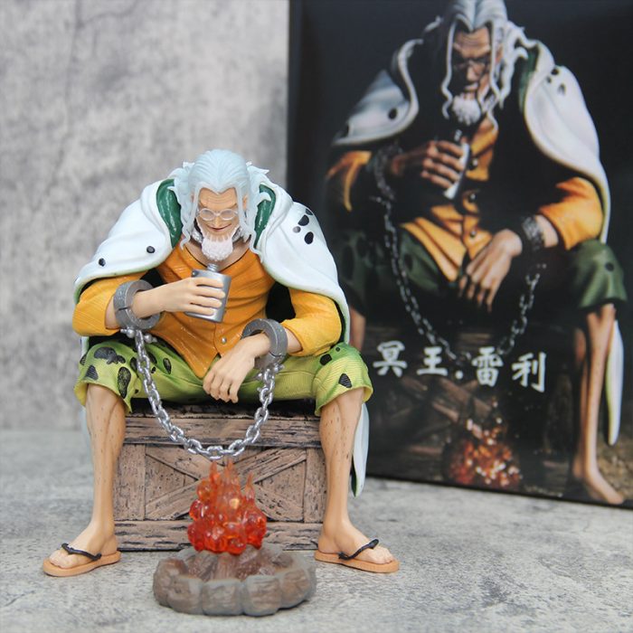 One Piece BT sitting luminous Rayleigh Pluto Rayleigh hand-made model ornaments - Image 3