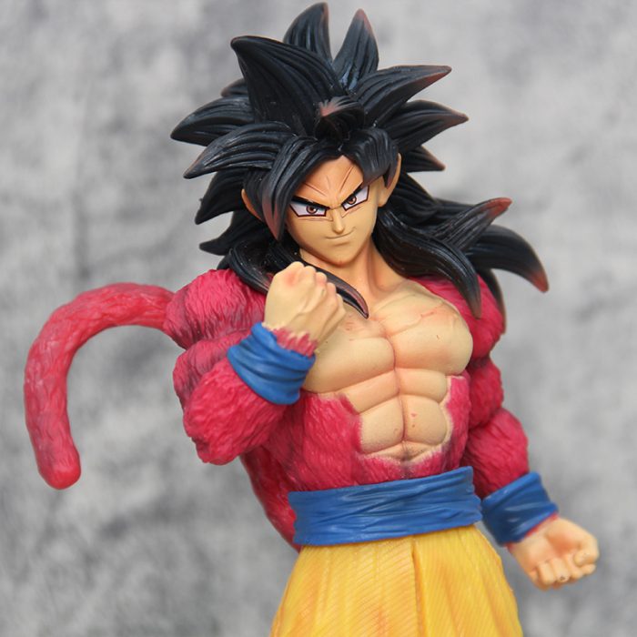 Seven Dragon Ball GT series Super Saiyan Super Four Sun Wukong model hand - Image 6