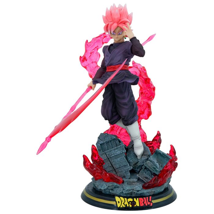 Dragon Ball Dragon Ball Series Saiyan Pink Goku Glowing Figure - Image 5