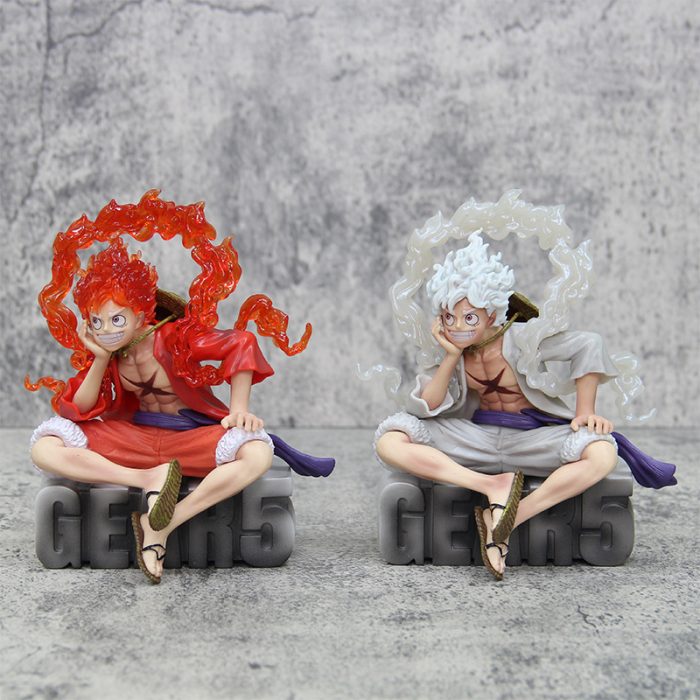 One Piece series figure GK fifth gear sun god G5 sitting Nika Luffy - Image 6