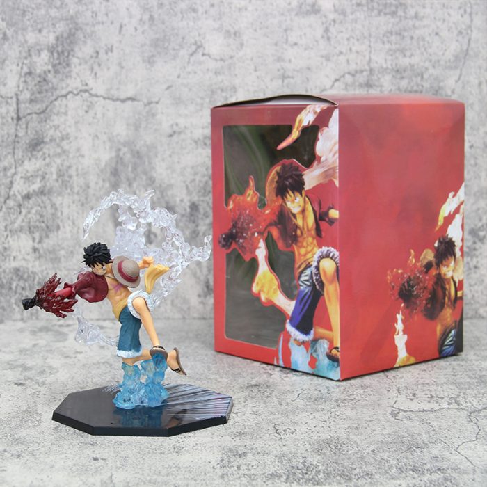 One Piece Overlord Luffy Figure Straw Hat Boy Monkey D Luffy Anime Box Model - Image 4