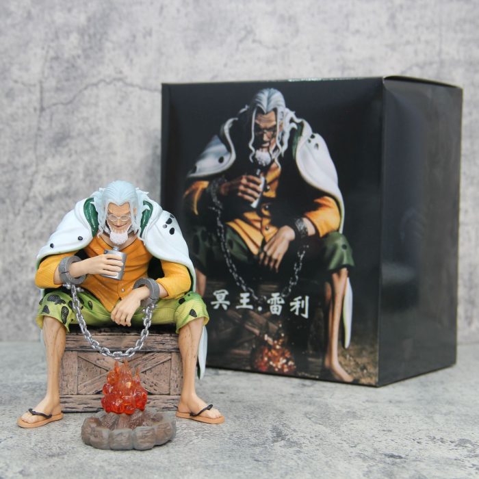 One Piece BT sitting luminous Rayleigh Pluto Rayleigh hand-made model ornaments - Image 4