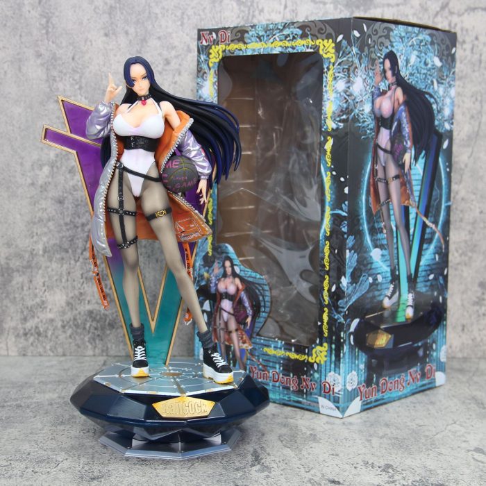 Snake Queen Han Cook basketball sports can light up One Piece anime GK model table box set hand - Image 3