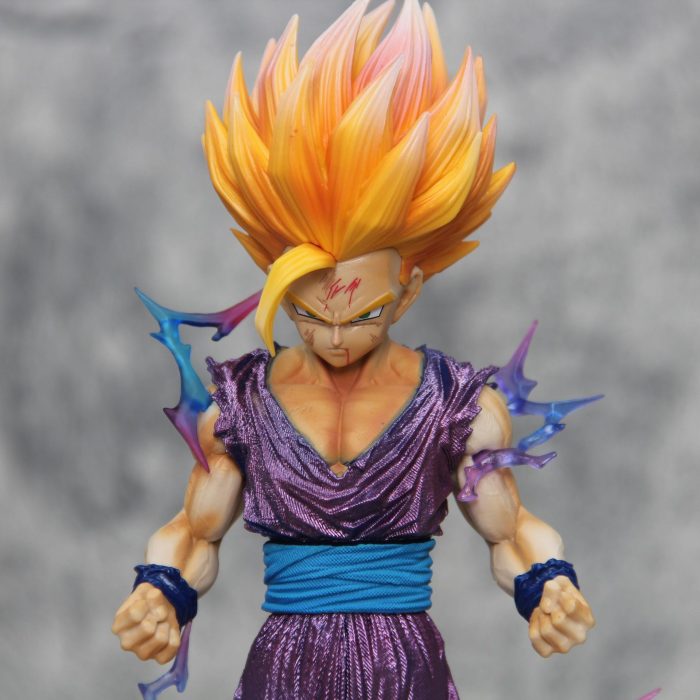 Seven Dragon Ball hands do super Saiyan battle loss standing posture Sun Wufan super two battle scenes - Image 5