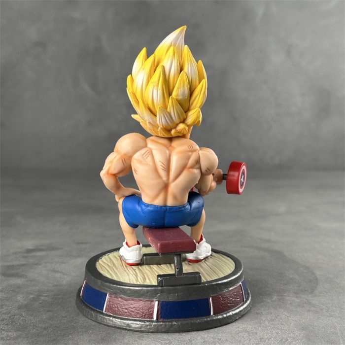 Dragon Ball CB Fitness Muscle Lifting Dumbbell Sun Wukong Anime Figure - Image 5