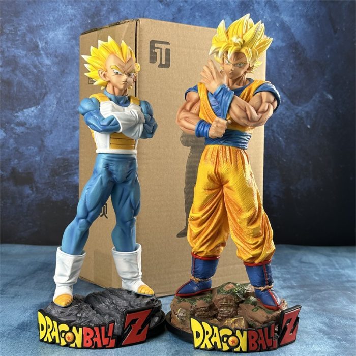 Dragon Ball Stand Goku and Vegeta resonance set Super Saiya manual - Image 2