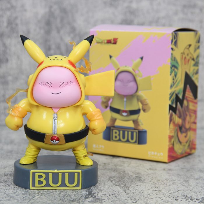 Dragon Ball Buu cos Pikachu hand-made Pokémon Pocket Monster model ornaments