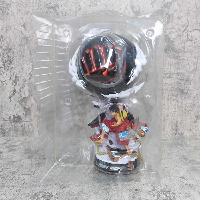 One Piece anime Wano Country Luffy GK battle scene model ornaments - Image 3