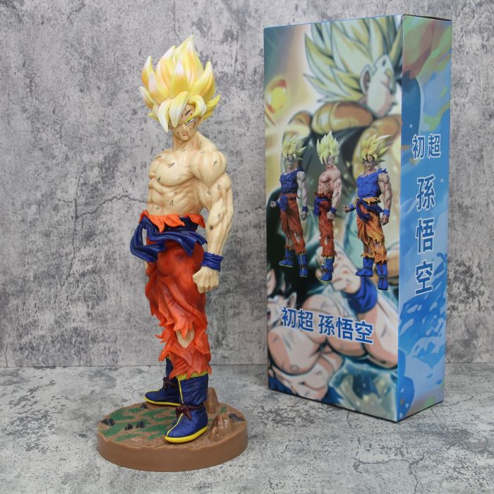 Dragon Ball Super Saiyan KD Super Battle Damaged Sun Wukong Standing Base