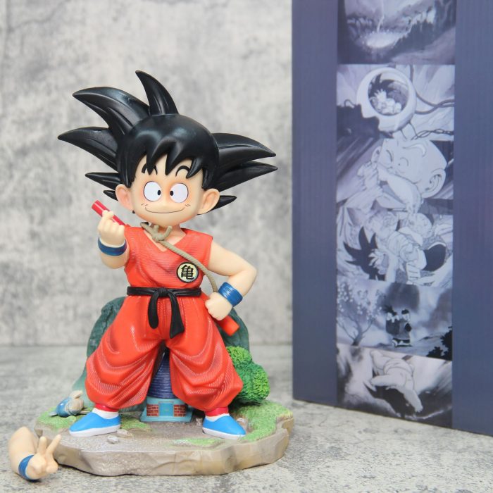 Seven Dragon Ball GK childhood Goku training suit model handwork doll decoration - Image 4