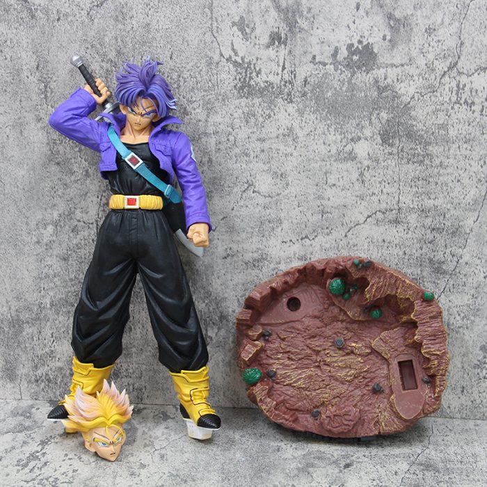 Dragon Ball Super Saiyan Future Warrior Trunks with Base - Image 3