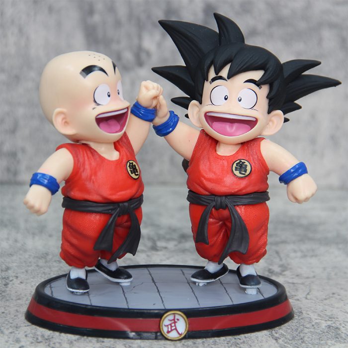 Dragon Ball Childhood Goku Krillin Figure Set - Image 4