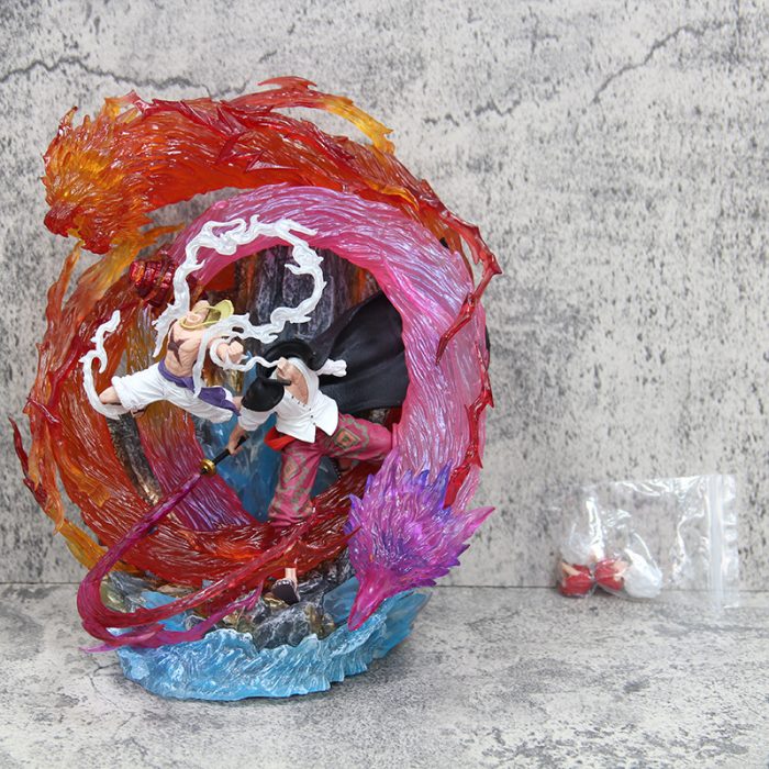 One Piece GK Red Hair and Nika Luffy Shanks Statue Scene Decoration - Image 5