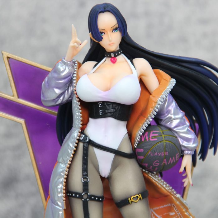 Snake Queen Han Cook basketball sports can light up One Piece anime GK model table box set hand - Image 5