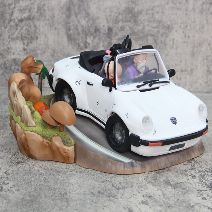 Dragon Ball Turtle Master and Apprentice Porsche Sports Car Model - Image 5