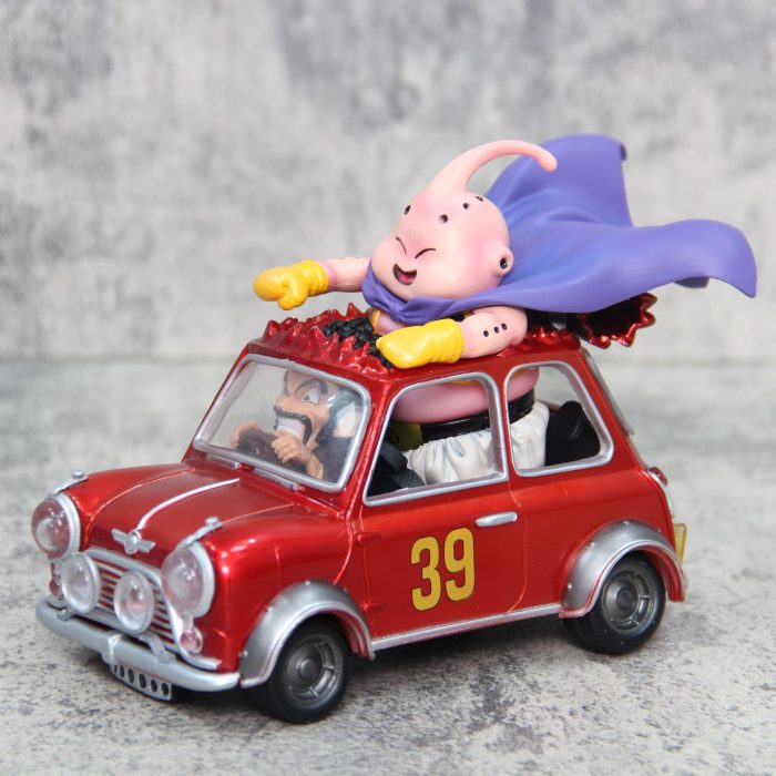 Dragon Ball motorcycle series LG Satan driving Fat Buu GK statue hand-made model ornaments gift toys - Image 5