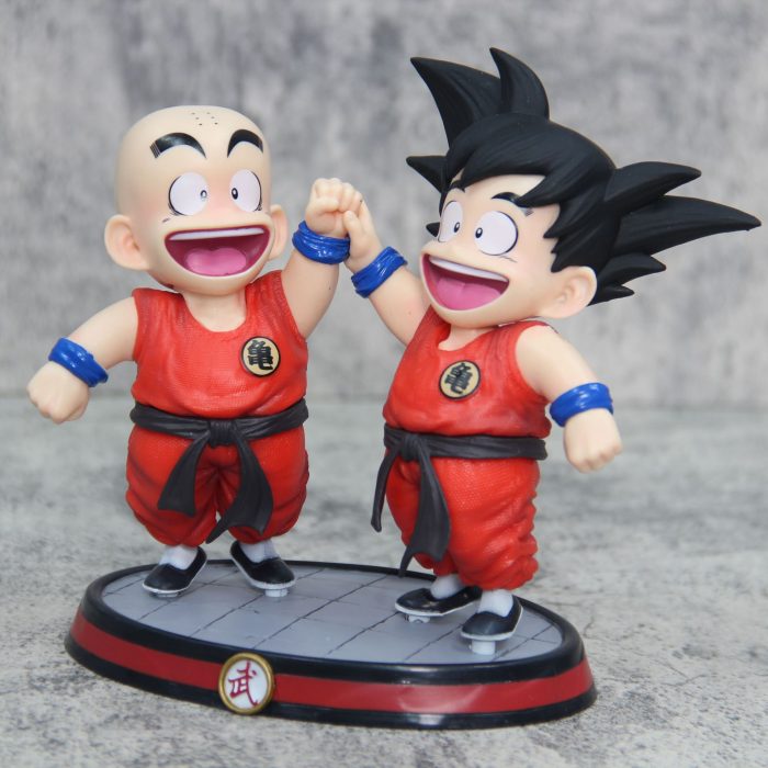 Dragon Ball Childhood Goku Krillin Figure Set - Image 6