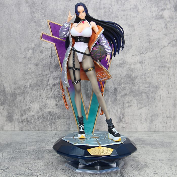 Snake Queen Han Cook basketball sports can light up One Piece anime GK model table box set hand - Image 6