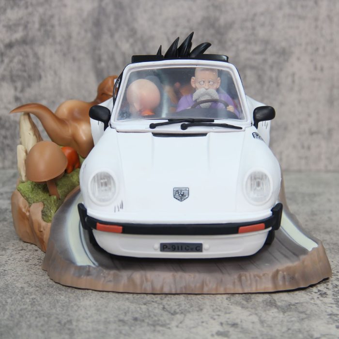 Dragon Ball Turtle Master and Apprentice Porsche Sports Car Model - Image 6