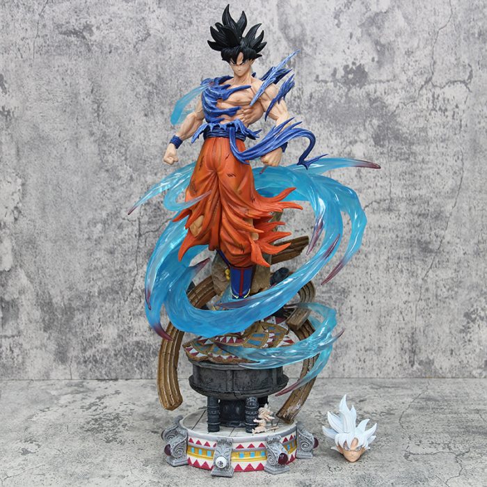 Dragon Ball Son Goku Ultra Instinct Double Head Model Anime Ornaments Wholesale - Image 4