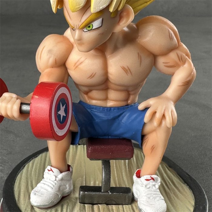 Dragon Ball CB Fitness Muscle Lifting Dumbbell Sun Wukong Anime Figure - Image 6