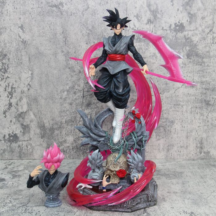 Seven Dragon Ball super GK cloud rose pink black Wukong sickle Zamas double head hand - Image 5