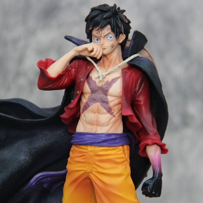 One Piece Luffy New and Old Four Emperors Series Luffy Dual Form Standing Figure - Image 6