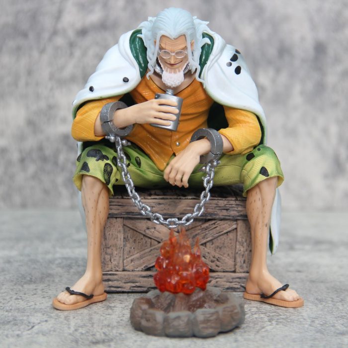 One Piece BT sitting luminous Rayleigh Pluto Rayleigh hand-made model ornaments - Image 6