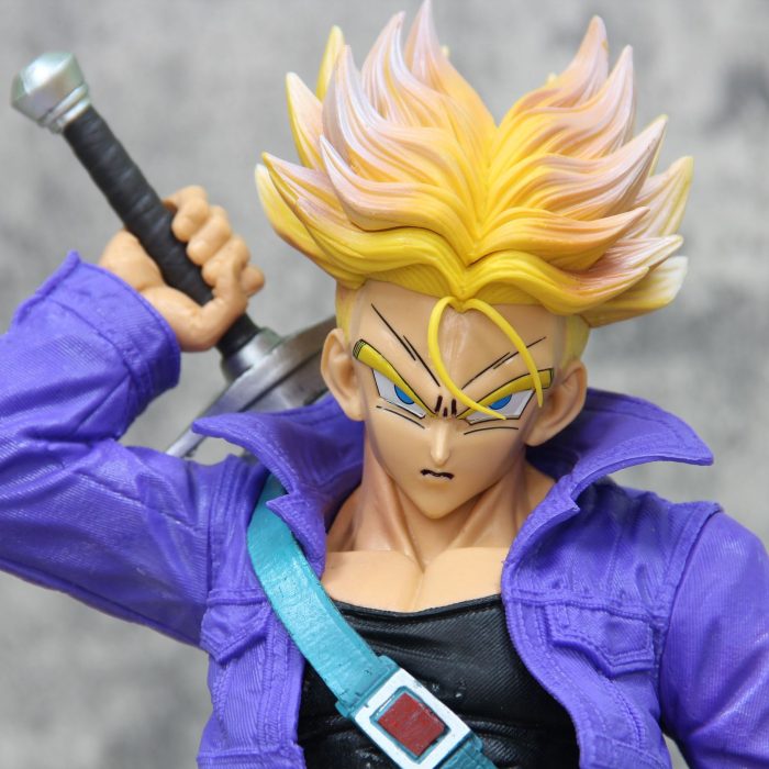 Dragon Ball Super Saiyan Future Warrior Trunks with Base - Image 7