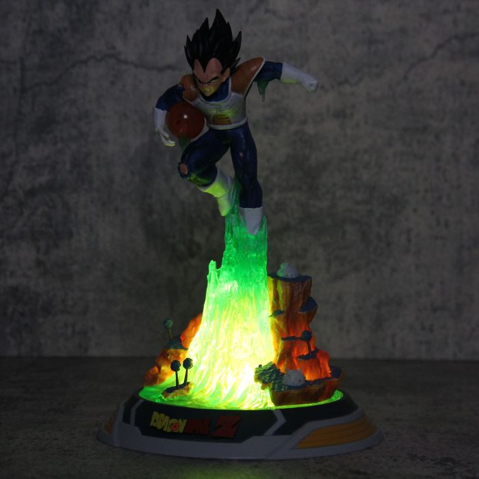 Seven Dragon Ball GK Diving Begita can glow super Saiya hand done - Image 6