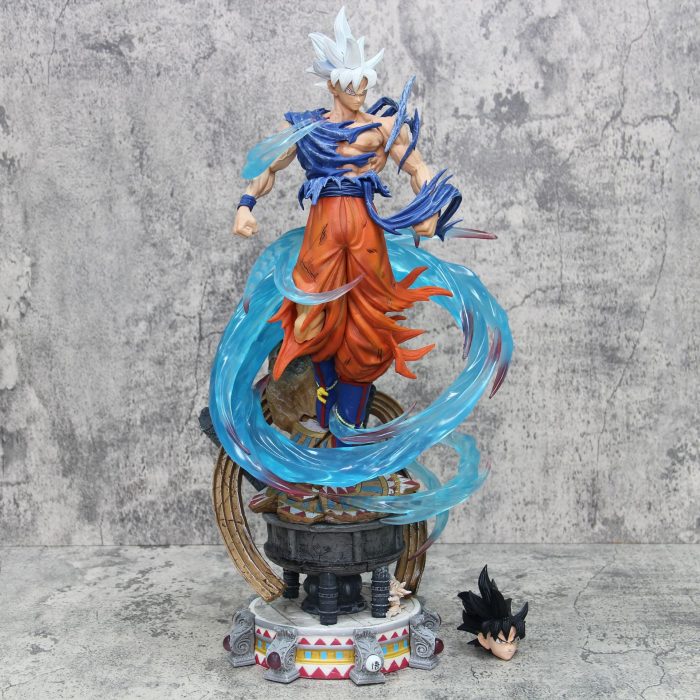 Dragon Ball Son Goku Ultra Instinct Double Head Model Anime Ornaments Wholesale - Image 5