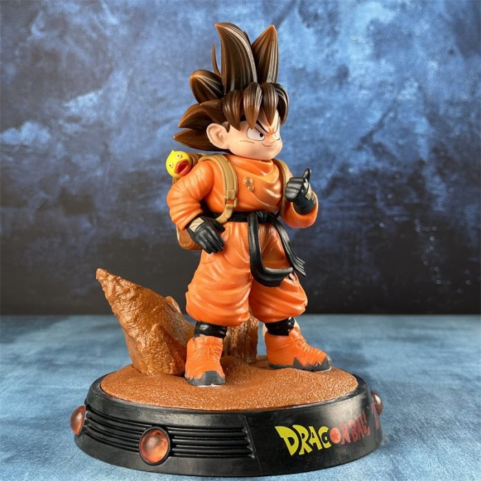 Dragon Ball Standing Travel Double Head Goku Figure Boxed with Base - Image 5