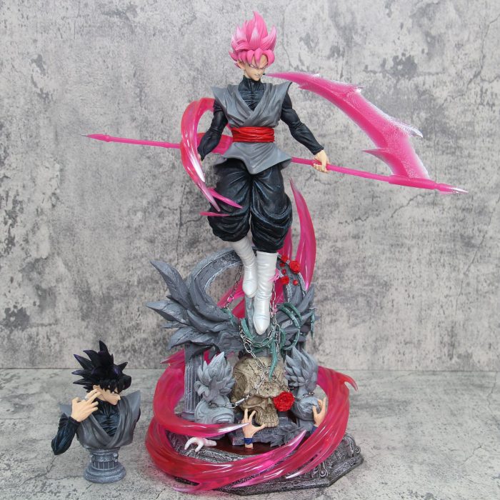 Seven Dragon Ball super GK cloud rose pink black Wukong sickle Zamas double head hand - Image 6