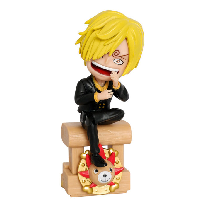 Sitting Q version Luffy Zoro Sanji - Image 4