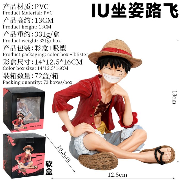 IU Sitting Luffy Model - Image 2